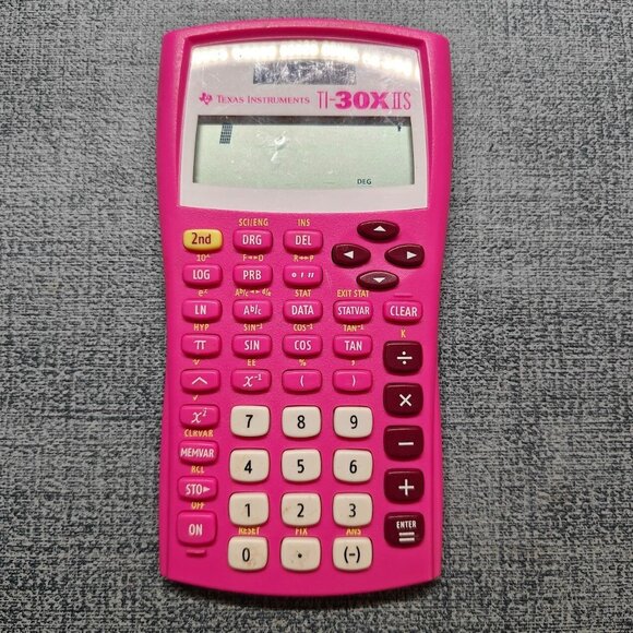 Texas Instruments TI-30X IIS Fundamental Scientific Calculator - Pink - Picture 1 of 4